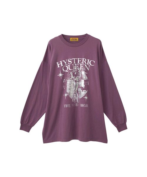 HYSTERIC GLAMOUR tシャツ QUEEN オーバーサイズTシャツ