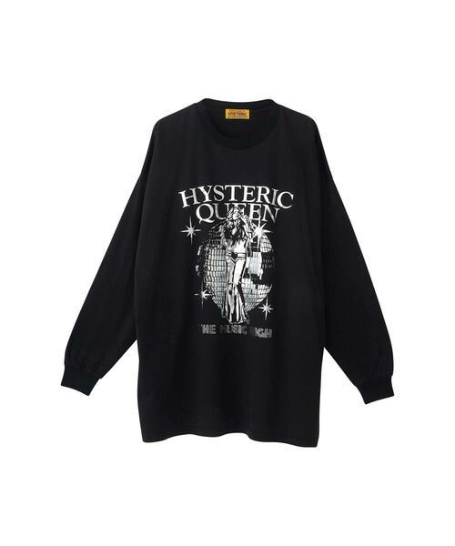 HYSTERIC GLAMOUR tシャツ QUEEN オーバーサイズTシャツ