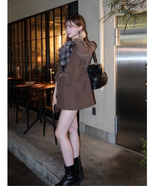 Darich（ダーリッチ） ブラウス シャツ シアーパフショルブラウス