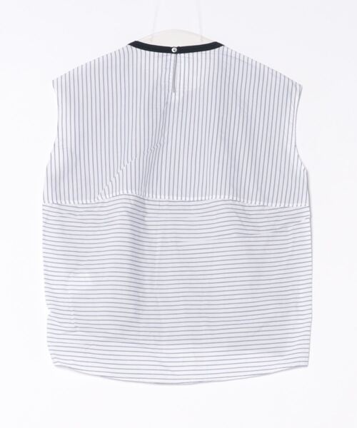 「YVON」 ノースリーブトップス 9号 ネイビー レディース_画像2