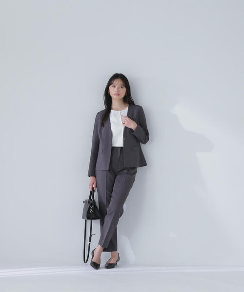 「NATURAL BEAUTY BASIC」 半袖ブラウス SMALL オフホワイト レディース_画像6