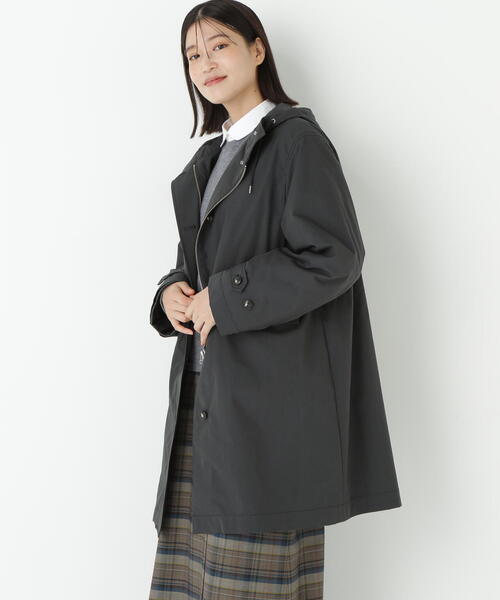 human womanコート コットンボンディングステンカラーコート | human woman（ヒューマン