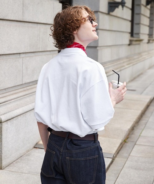 「PENNEYS」 半袖ポロシャツ M ブラック メンズ_画像2