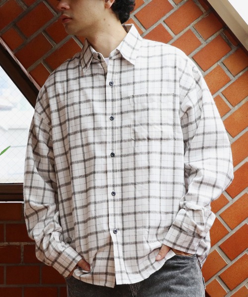 8 シャツ チェックネルシャツ メンズ レディース : ZOZOTOWN Yahoo!店