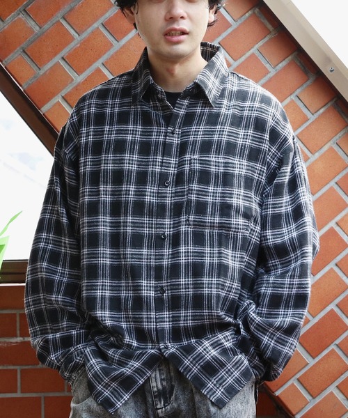 8 シャツ チェックネルシャツ メンズ レディース : ZOZOTOWN Yahoo!店