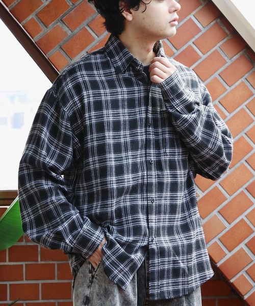 8 シャツ チェックネルシャツ メンズ レディース : ZOZOTOWN Yahoo!店