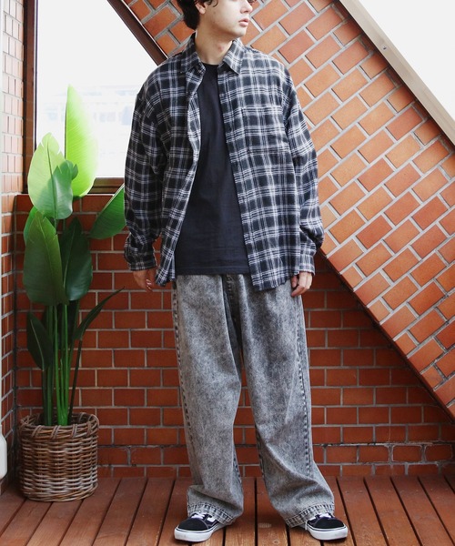 8 シャツ チェックネルシャツ メンズ レディース : ZOZOTOWN Yahoo!店
