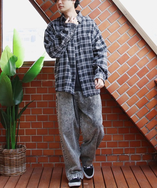 8 シャツ チェックネルシャツ メンズ レディース : ZOZOTOWN Yahoo!店