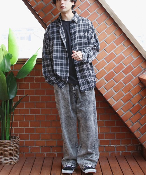 8 シャツ チェックネルシャツ メンズ レディース : ZOZOTOWN Yahoo!店