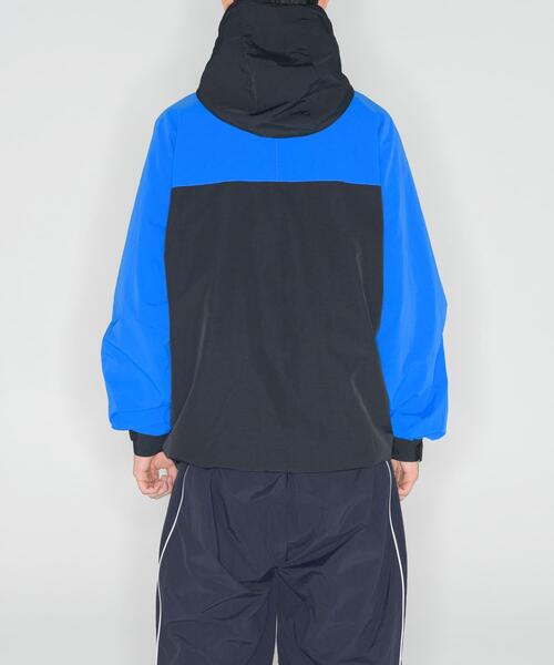 LOTTO ナイロンジャケット L ブラック/ブルー LOTTO（ロット） ナイロンジャケット LOTTO TWO-TONE ANORAK メンズ