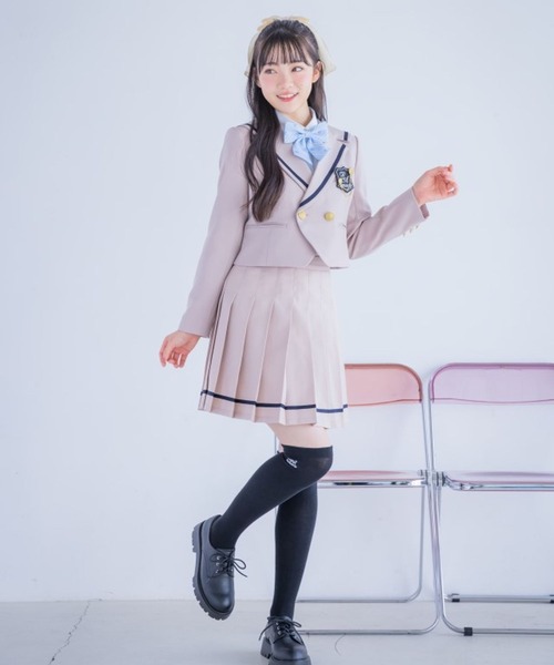 mittey　レピピアルマリオ　L160　スーツ　スカート　靴下付き repipi armario（レピピアルマリオ） スカート 「卒服2026」スソライン