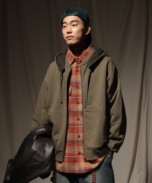 atom820ページ niko and…（ニコアンド） シャツ ヘビーウェイトチェックシャツ メンズ