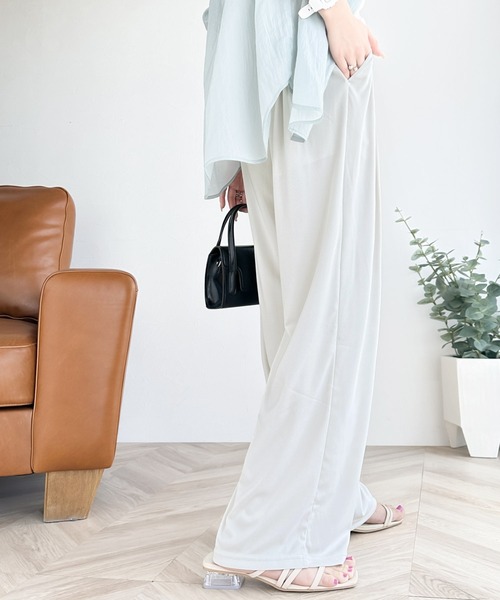 「classicalelf」 イージーパンツ X-LARGE アイボリー レディース_画像5