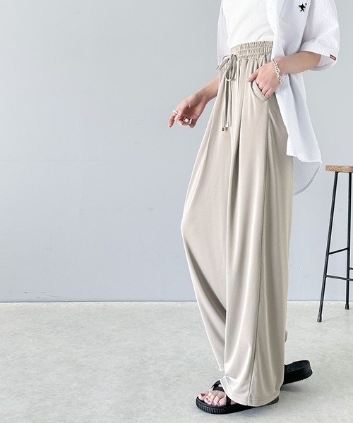 「classicalelf」 イージーパンツ X-LARGE アイボリー レディース_画像7