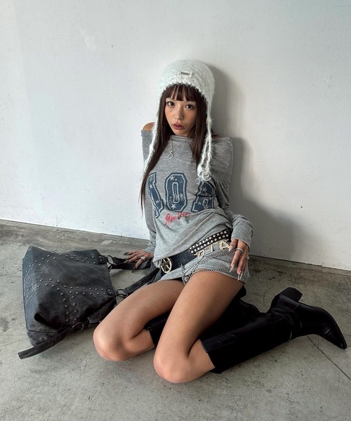 DAIYA（ダイヤ） ハンドバッグ ヴィンテージスタッズハンドバッグ