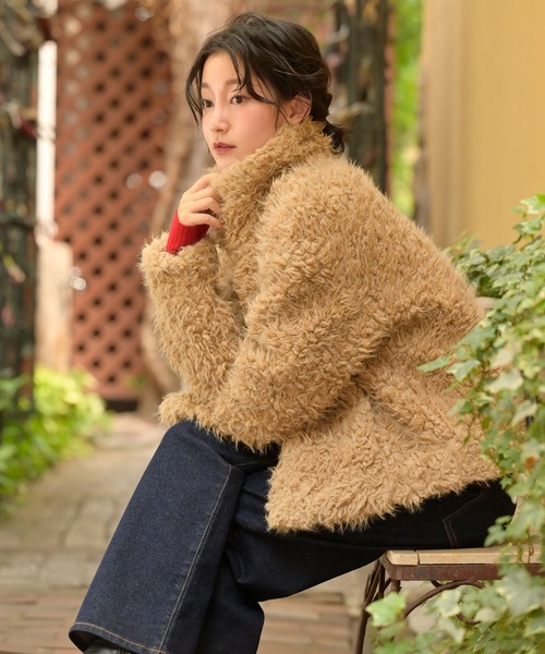 cepo（セポ） ブルゾン アウター 「ふわふわ、柔らか、大人可愛い
