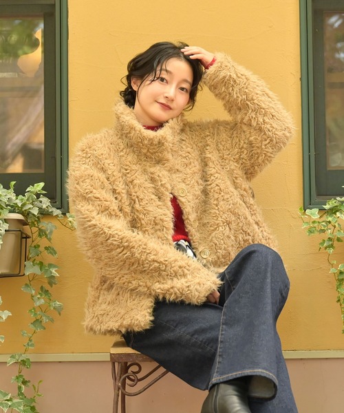 cepo（セポ） ブルゾン アウター 「ふわふわ、柔らか、大人可愛い
