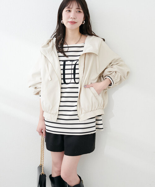 「natural couture」 ブルゾン FREE アイボリー レディース_画像8