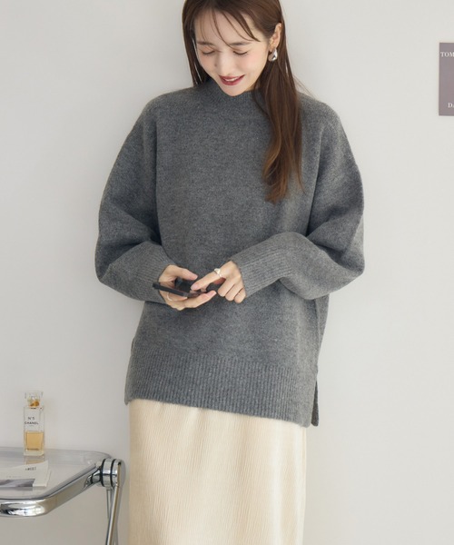 RU.TI.LE ニット セーター 「RU.TI.LE」メランジハイネックニット