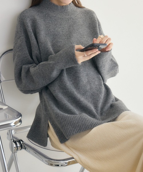 RU.TI.LE ニット セーター 「RU.TI.LE」メランジハイネックニット