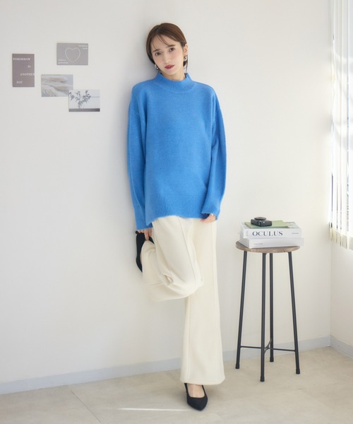 RU.TI.LE ニット セーター 「RU.TI.LE」メランジハイネックニット