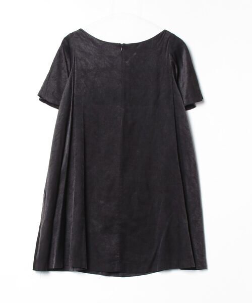 「nitca」 半袖ワンピース FREE ブラック レディース_画像2