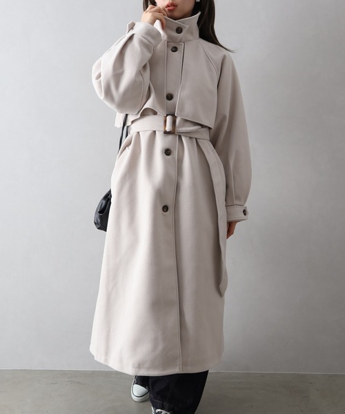 SpRay（スプレイ） トレンチコート コート アレンジカラーロングコート