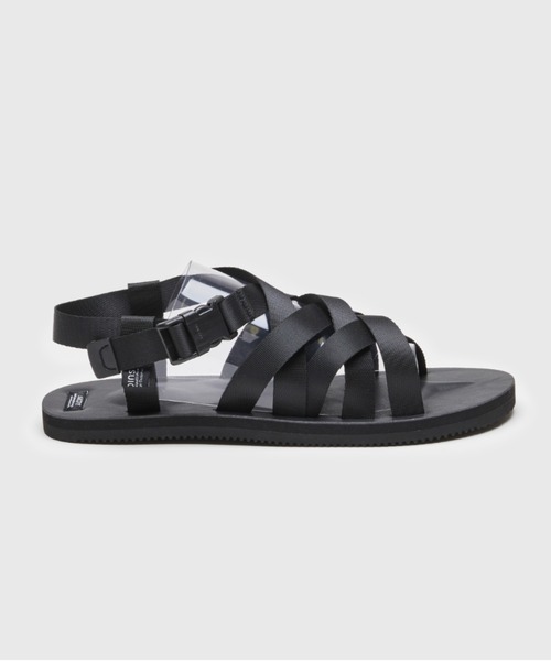 「SUICOKE」 フラットサンダル 5 ブラック レディース_画像2