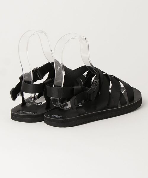 「SUICOKE」 フラットサンダル 5 ブラック レディース_画像3