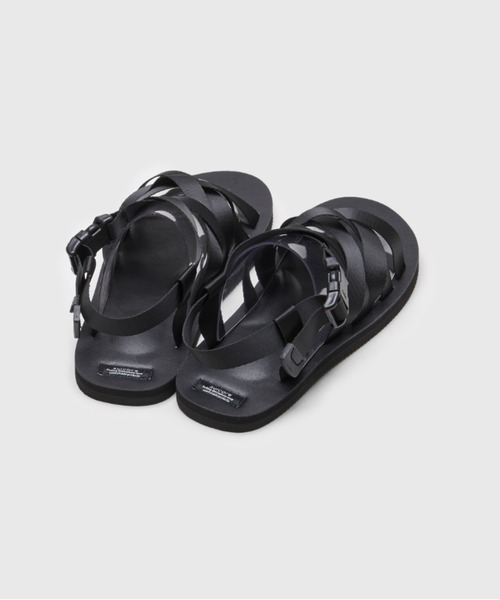 「SUICOKE」 フラットサンダル 5 ブラック レディース_画像6