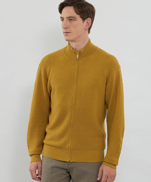 【美品】 マッキントッシュ ロンドン ニット カーディガン ケーブルニット セール】 イタリアンシェットランドウールカーディガン （ニット