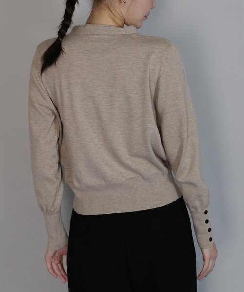 J by blue（ジェイバイブルー） カーディガン フェイクレイヤード