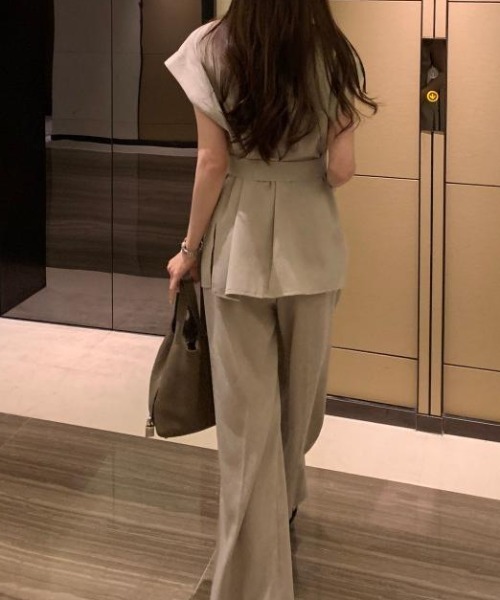 「FAVORITO」 セットアップ F ベージュ レディース_画像9