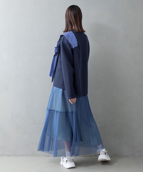 「MARECHAL TERRE」 スウェットカットソー MEDIUM ブラック レディース_画像7