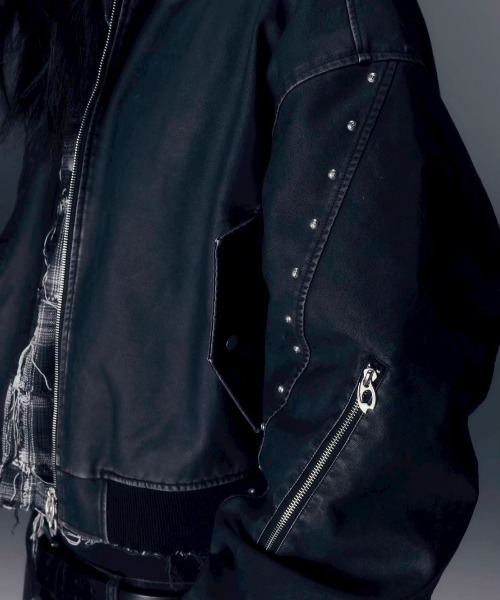 DIG YOUR OWN GRAVE ma1 ma-1 「DIG YOUR OWN GRAVE」TARNISH MA-1