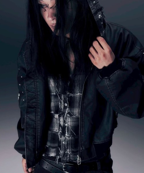 DIG YOUR OWN GRAVE ma1 ma-1 「DIG YOUR OWN GRAVE」TARNISH MA-1