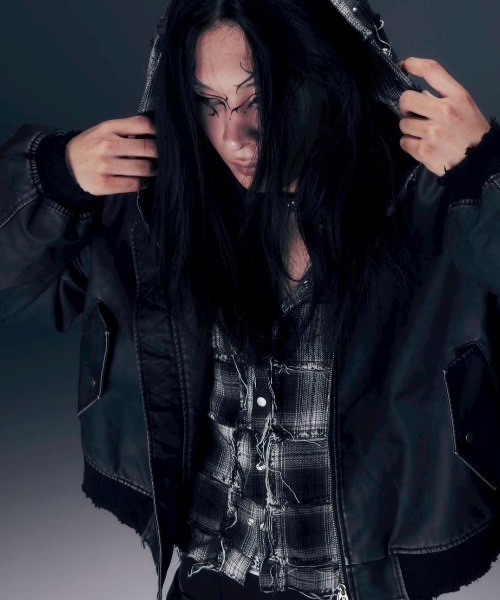 DIG YOUR OWN GRAVE ma1 ma-1 「DIG YOUR OWN GRAVE」TARNISH MA-1