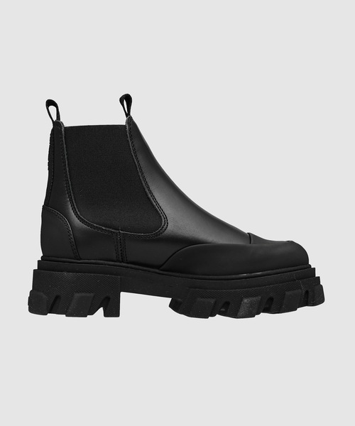 GANNI（ガニー） ショートブーツ 38 ブラック レディース : ZOZOTOWN