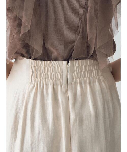 「YECCA VECCA」 スカート M モカ レディース_画像9