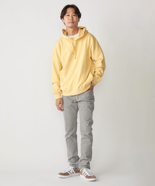 MARINE プルオーバーパーカー イエロー tsuno heart プルオーバーパーカー（FROST YELLOW） – 鹿島