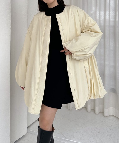 「Louere」 コート X-LARGE ブラック レディース_画像7