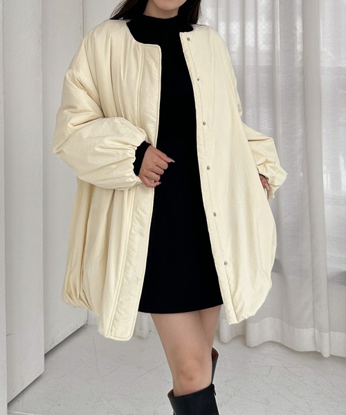 「Louere」 コート X-LARGE ブラック レディース_画像8