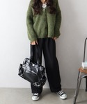 ボストンバッグ ハトメベルト付ボストンBAG ...の詳細画像3