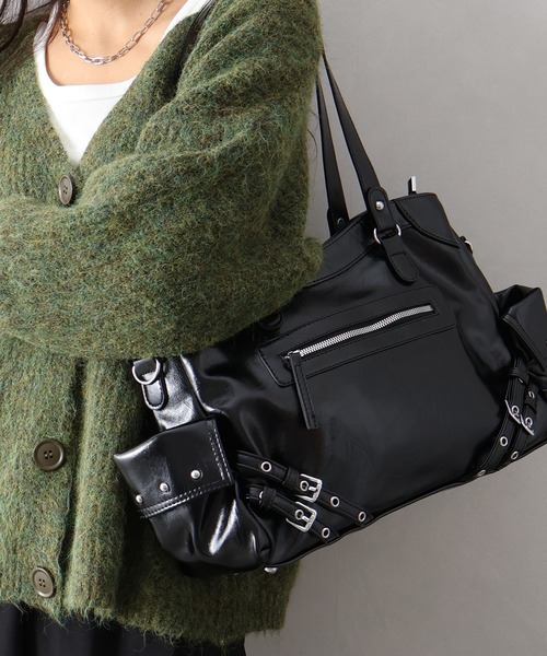 SpRay（スプレイ） ボストンバッグ ハトメベルト付ボストンBAG