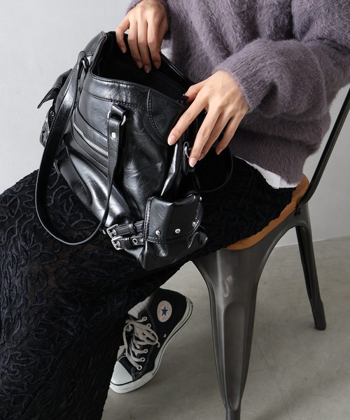 SpRay（スプレイ） ボストンバッグ ハトメベルト付ボストンBAG