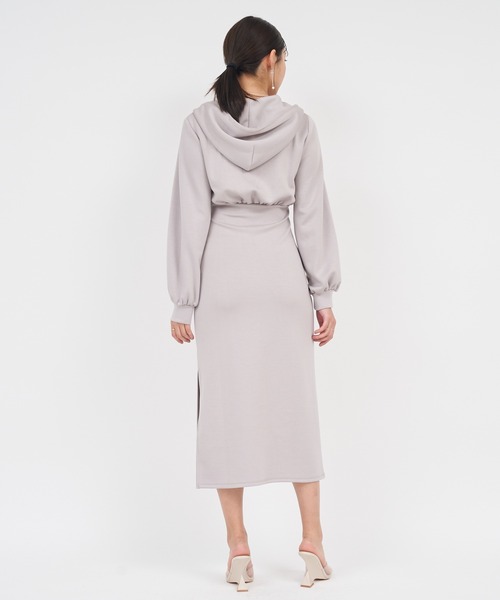 「ROYAL PARTY」 長袖ワンピース FREE ブラック レディース_画像7