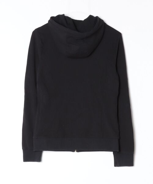 EA7 「EMPORIO ARMANI EA7」 ジップアップパーカー SMALL ブラック