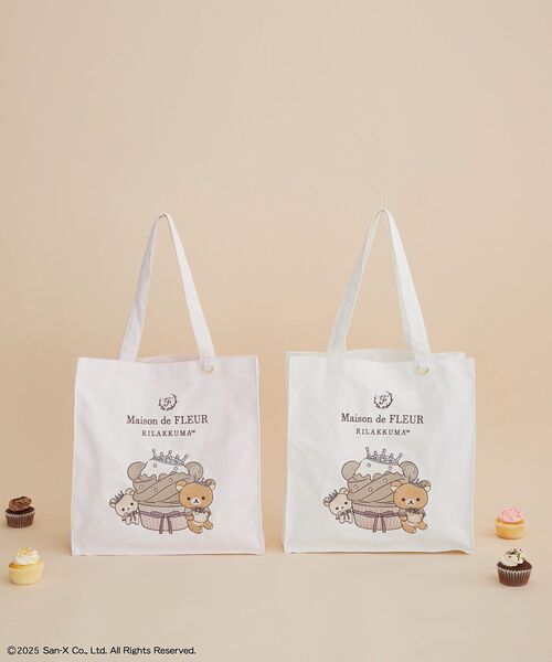 Maison de FLEUR（メゾンドフルール） トートバッグ リラックマ