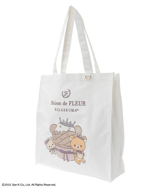 Maison de FLEUR（メゾンドフルール） トートバッグ リラックマ