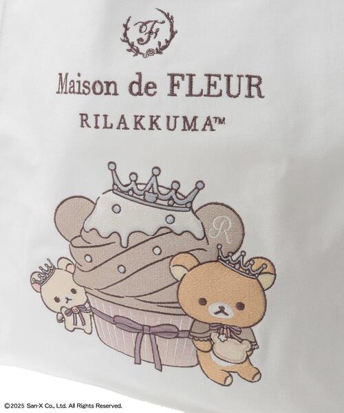 Maison de FLEUR（メゾンドフルール） トートバッグ リラックマ
